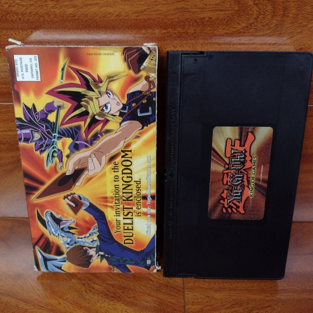 Yu-Gi-Oh! King Of Games VHS Promotional Copy 1996 (Tested)